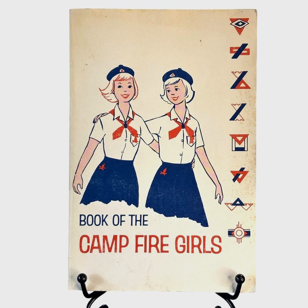 Vintage 1968 Book of the Camp Fire Girls by Camp Fire Girls Inc., Paperback